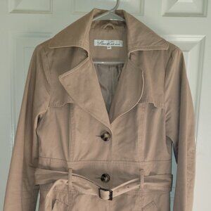 Kenneth Cole Classic Beige Trench Coat